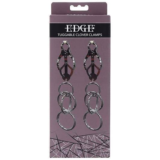 Sportsheets Edge Tuggable Womens Clover Clamps - Nipple and Clit Clamps