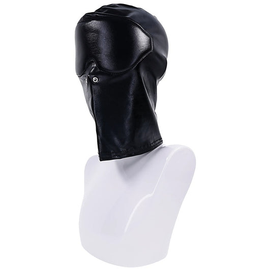 Sportsheets Edge Bondage Play Blackout Hood - Bondage Hoods