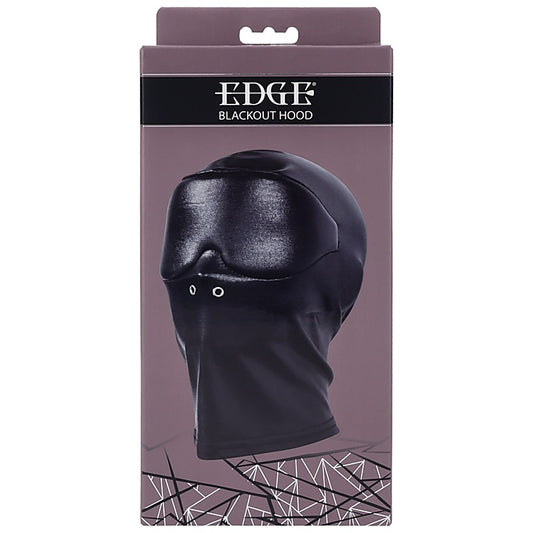 Sportsheets Edge Bondage Play Blackout Hood - Bondage Hoods