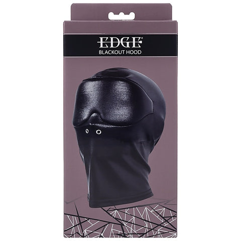 Edge Bondage Play Blackout Hood by Sportsheets - Bondage Hoods