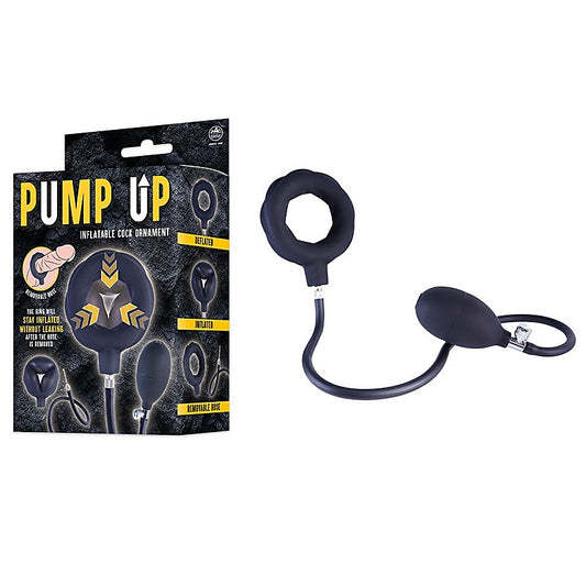 Nanma Corporation Pump Up Inflatable Cock Ring - Stretchy Cock Rings