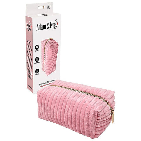 Adam & Eve EVES PLUSH Private Storage Bag - Vibrator Accessories