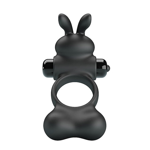 Baile Yusuf Vibrating Mens Cock Ring with Steele Balls - Vibrating Cock Rings