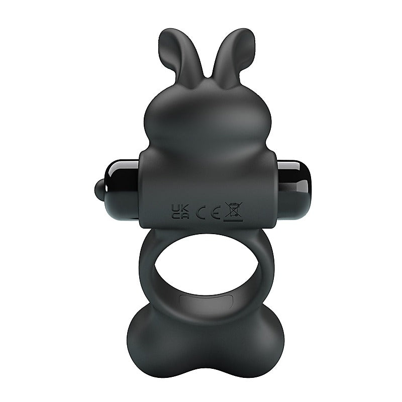 Baile Yusuf Vibrating Mens Cock Ring with Steele Balls - Vibrating Cock Rings