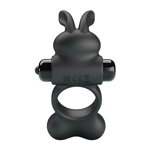 Baile Yusuf Vibrating Mens Cock Ring with Steele Balls - Vibrating Cock Rings