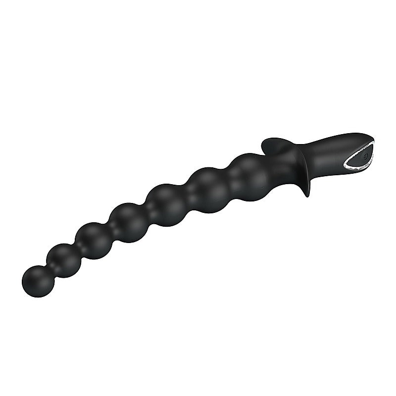 Baile Rechargeable Rigdon Vibrating Anal Play Beads - Anal Beads and Balls