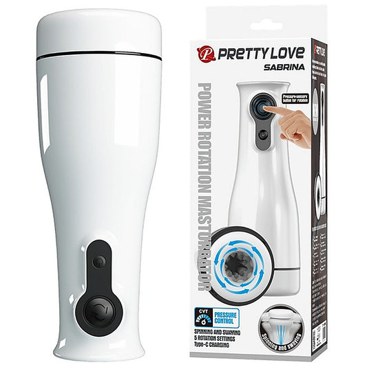 Baile Rechargeable Sabrina Rotating Male Masturbator - Masturbators and Strokers