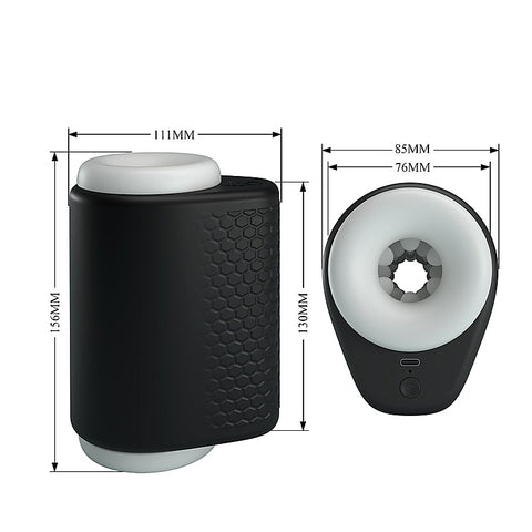 Baile DJ Girl Perfect Vibrating Male Stroker - Masturbators and Strokers