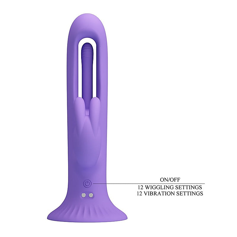 Baile Killmoulis Vibrating and Wiggling Rabbit Vibrator - Rabbit Vibrators