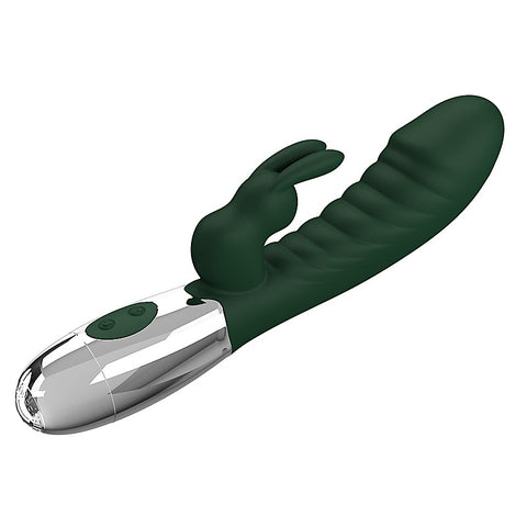 Baile Naughty Bunny Rechargeable Silicone Rabbit Vibrator - Rabbit Vibrators