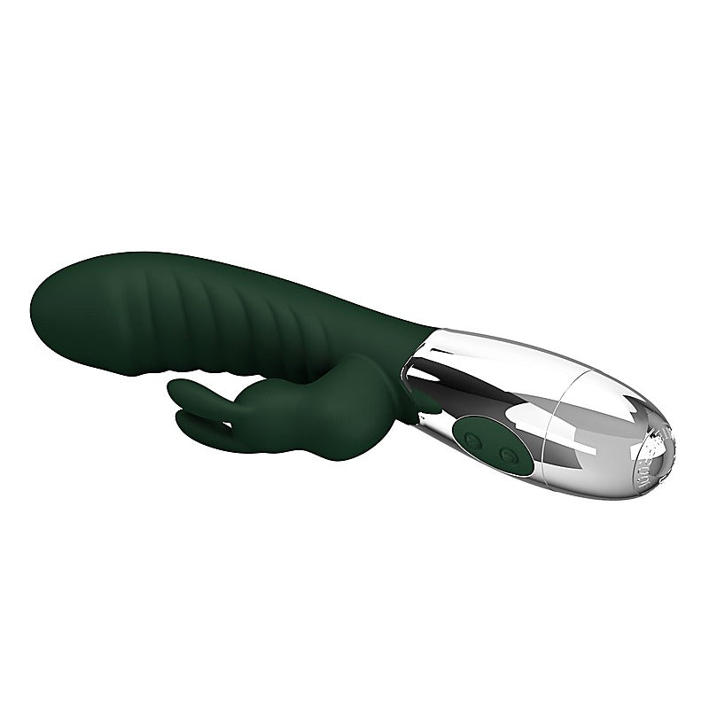 Baile Naughty Bunny Rechargeable Silicone Rabbit Vibrator - Rabbit Vibrators