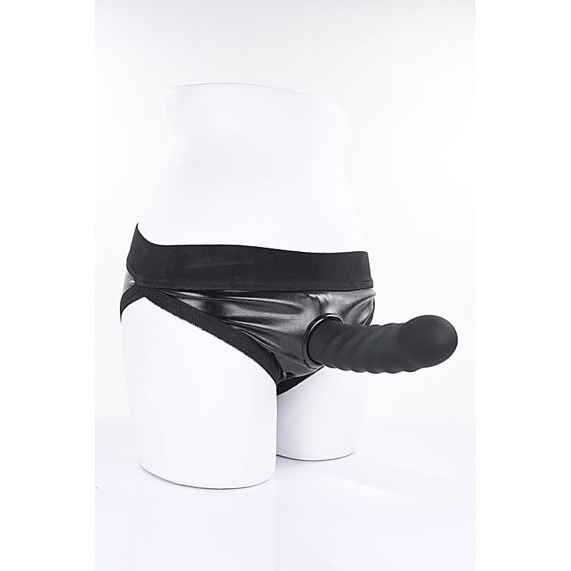 Banx Ribbed Hollow Dildo by Sportsheets - Realistic Dildos