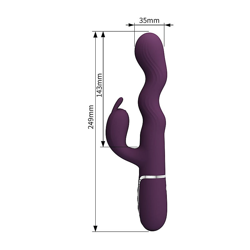 Baile Laursen with Wave Function Rabbit Massager - Rabbit Vibrators