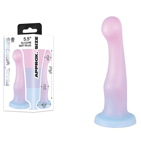 Nanma Pearl Wonders 14 cm Silicone Anal Pleasure Plug - Butt Plugs