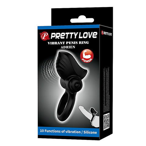 Adrien Vibrating Multi Speed Mens Cock Ring by Baile - Vibrating Cock Rings