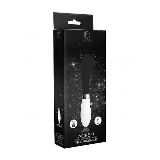 Shots Luna Aceso USB Rechargeable Silicone G Spot Stimulator - G-Spot Vibrators