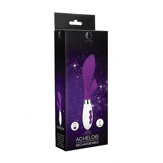 Shots Luna Achelois Rechargeable Silicone Rabbit Vibrator - Rabbit Vibrators
