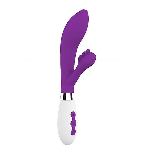 Shots Luna Agave USB Rechargeable Flexible Rabbit Massager - Rabbit Vibrators
