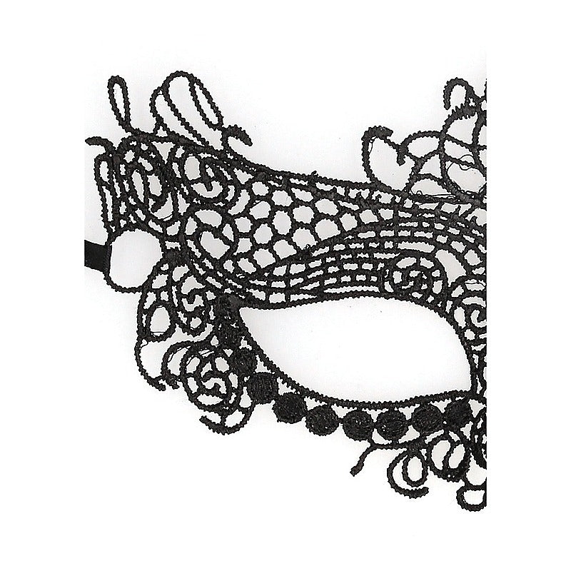 Easy To Wear Bondage Lace Mask by Shots Queen - Masks And Blindfolds