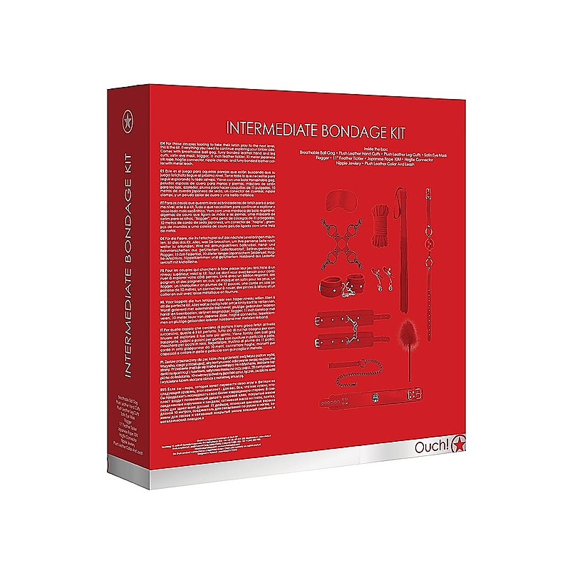 Shots Toys Intermediate Bondage Play Couples Sex Kit - Bondage Kits