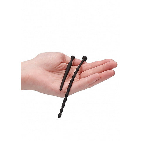 Silicone Urethral Beginners Plug Set by Shots Toys - Urethral Sounds