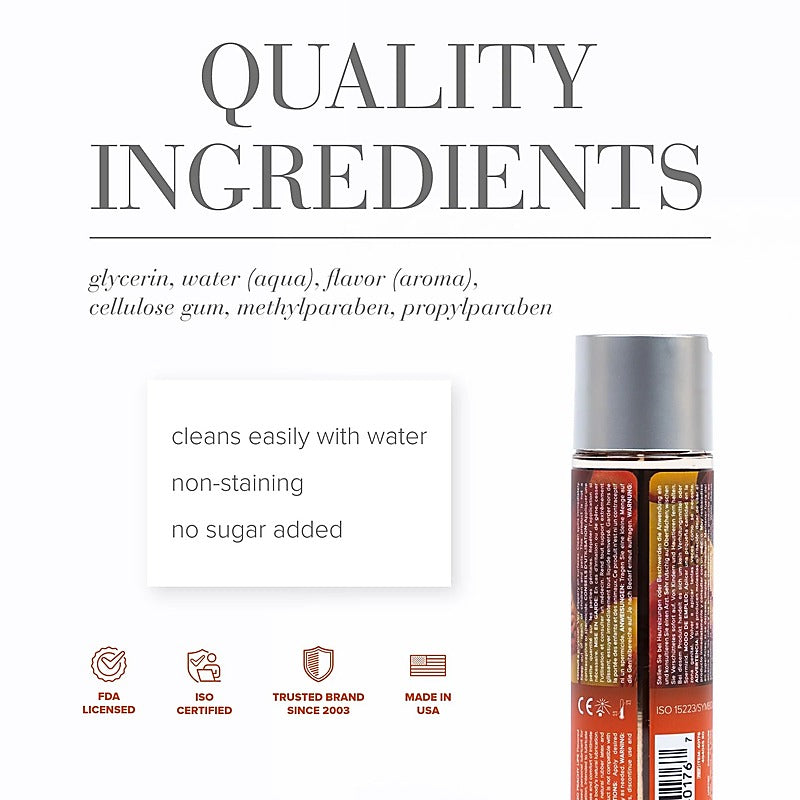 Peaches and Cream H20 Peachy Lips by System Jo - Lubricants and Lotions