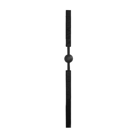 Velvet and Velcro Adjustable Silicone Ball Gag by Shots Toys - Bondage Gags and Bits