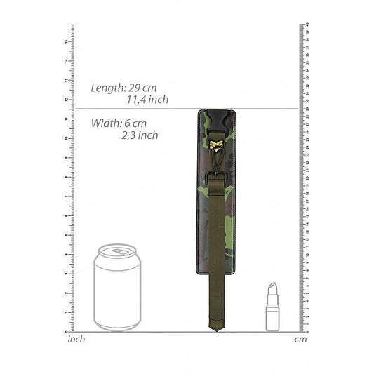 Shots Toys Army Theme Fetish Play Ankle Cuffs - Cuffs And Restraints