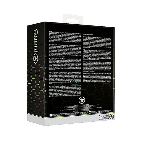 Shots Toys Bed Bindings Restraint Kit Glow in the Dark - Bondage Kits