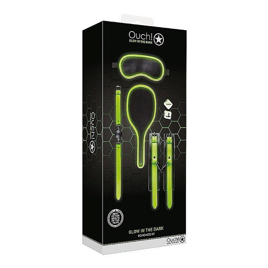 Shots Toys Glow in the Dark Bondage Kit #1 - Bondage Kits