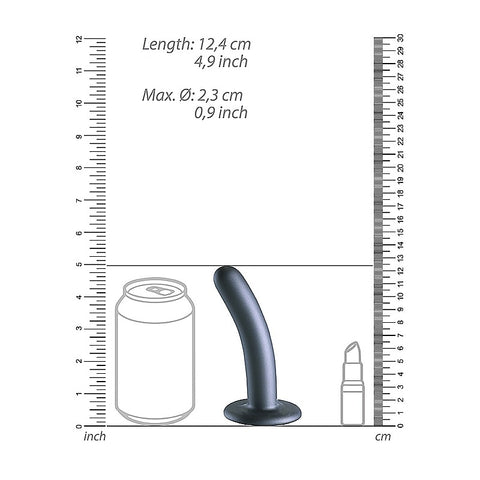Shots Toys Smooth Silicone G-spot Dildo 12 cm - Non-Realistic Dildos