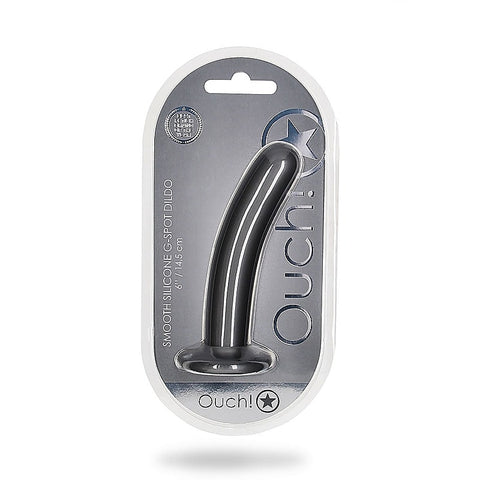 Shots Toys Smooth Silicone G-spot Suction Cup Dildo 14.5 cm - Non-Realistic Dildos
