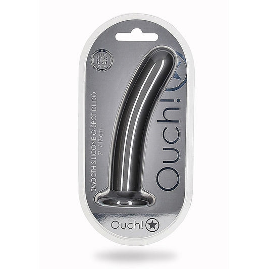 Shots Toys Smooth Silicone Suction G-Spot Dildo 17 cm - Non-Realistic Dildos