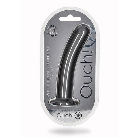 Shots Toys Smooth Silicone Suction G-Spot Dildo 17 cm - Non-Realistic Dildos