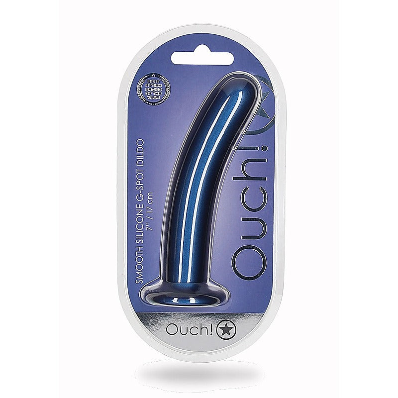 Shots Toys Smooth Silicone Suction G-Spot Dildo 17 cm - Non-Realistic Dildos