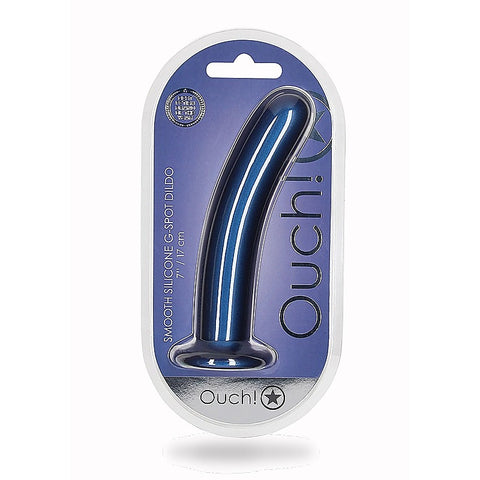 Shots Toys Smooth Silicone Suction G-Spot Dildo 17 cm - Non-Realistic Dildos