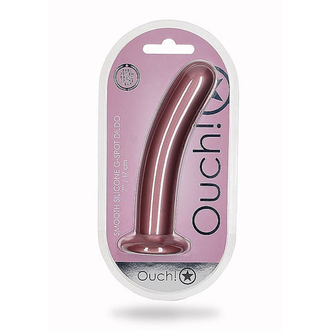 Shots Toys Smooth Silicone Suction G-Spot Dildo 17 cm - Non-Realistic Dildos