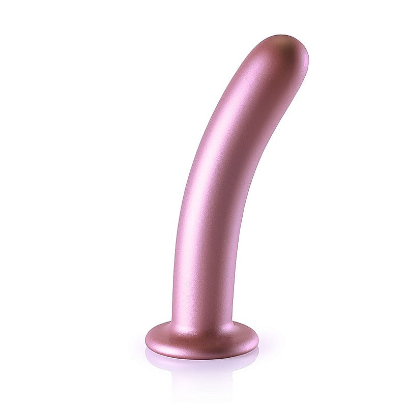 Shots Toys Smooth Silicone Suction G-Spot Dildo 17 cm - Non-Realistic Dildos