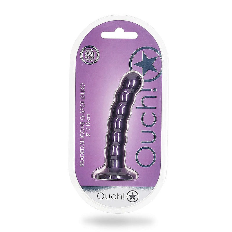 Shots Toys Beaded Silicone G-Spot Dildo 13 cm - Non-Realistic Dildos