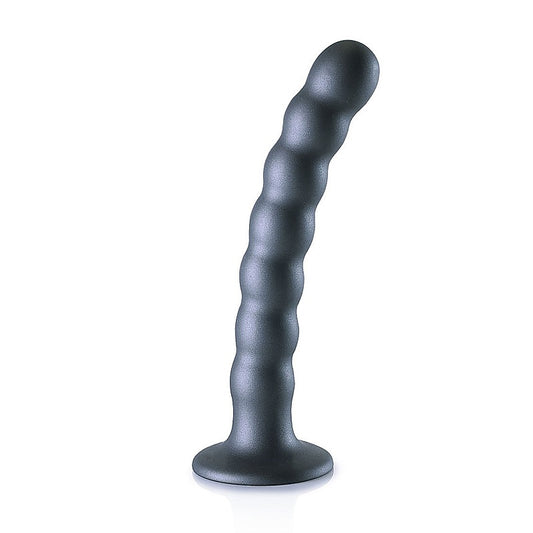 Shots Toys Beaded Suction Cup G-Spot Dildo 16.5 cm - Non-Realistic Dildos