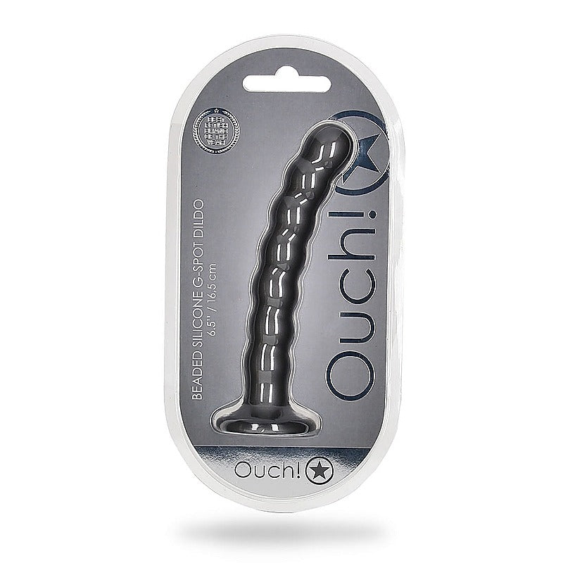 Shots Toys Beaded Suction Cup G-Spot Dildo 16.5 cm - Non-Realistic Dildos
