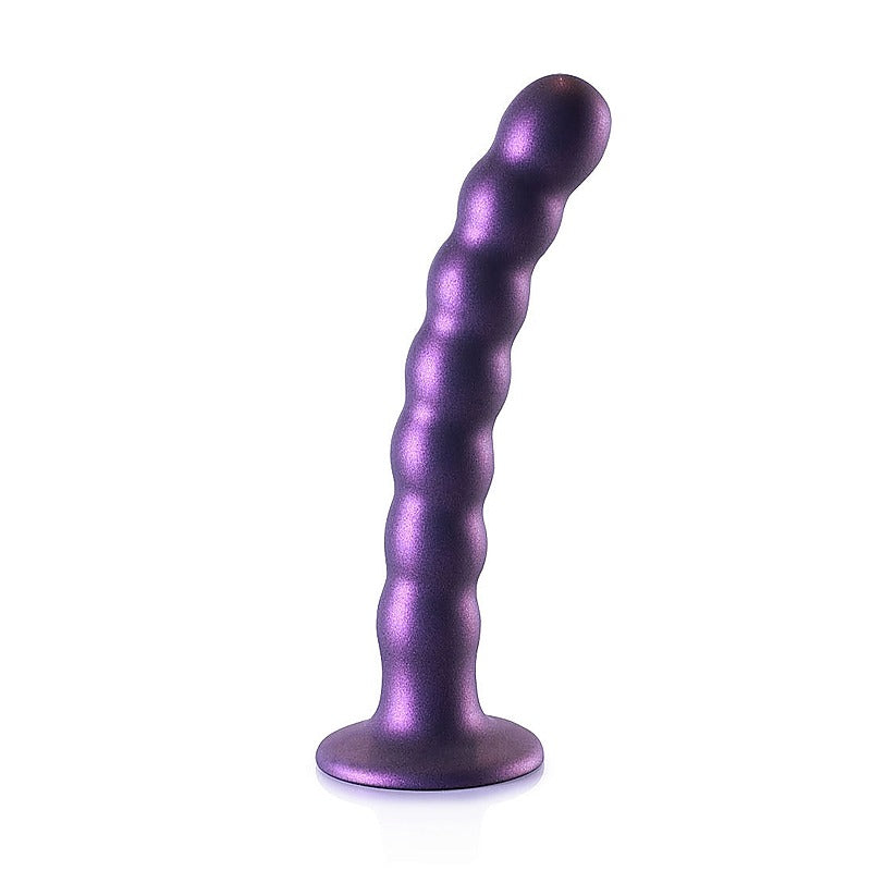Shots Toys Beaded Suction Cup G-Spot Dildo 16.5 cm - Non-Realistic Dildos
