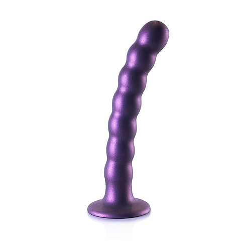 Shots Toys Beaded Suction Cup G-Spot Dildo 16.5 cm - Non-Realistic Dildos