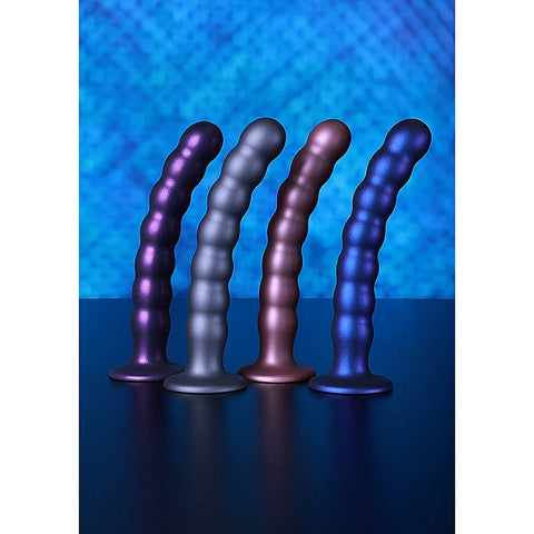 Shots Toys Beaded Suction Cup G-Spot Dildo 16.5 cm - Non-Realistic Dildos