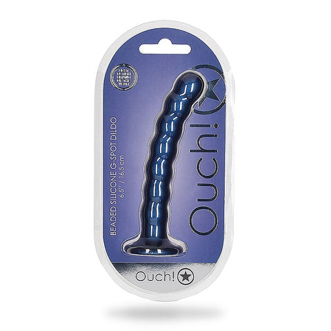 Shots Toys Beaded Suction Cup G-Spot Dildo 16.5 cm - Non-Realistic Dildos