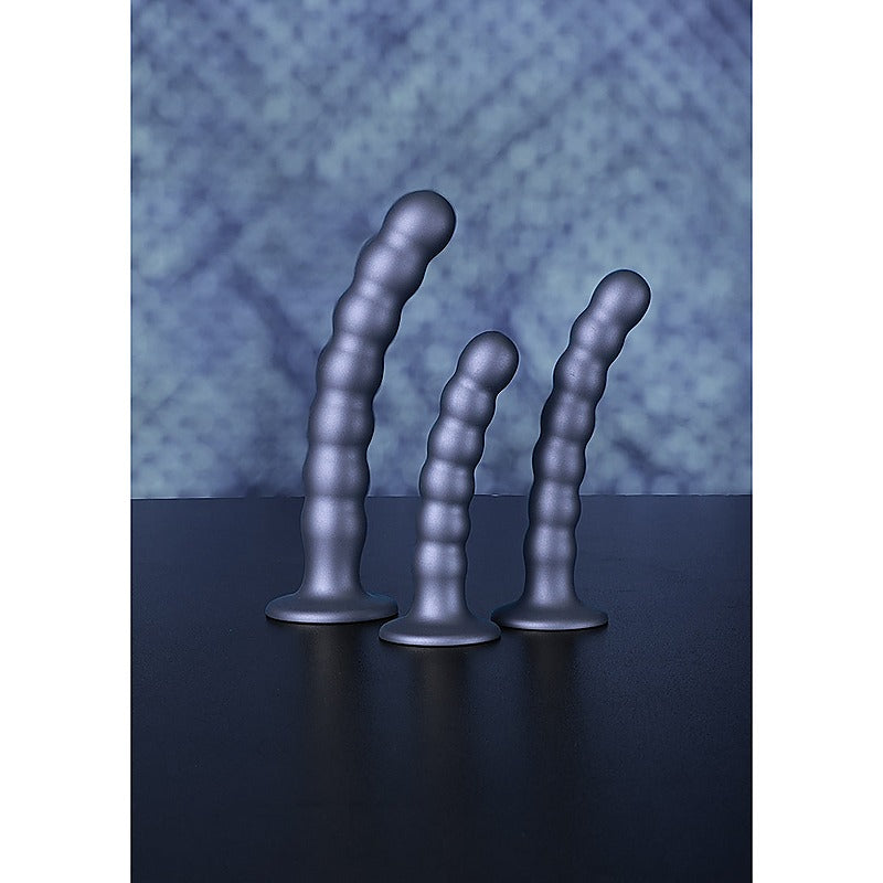 Shots Toys Beaded Suction Cup G-Spot Dildo 16.5 cm - Non-Realistic Dildos