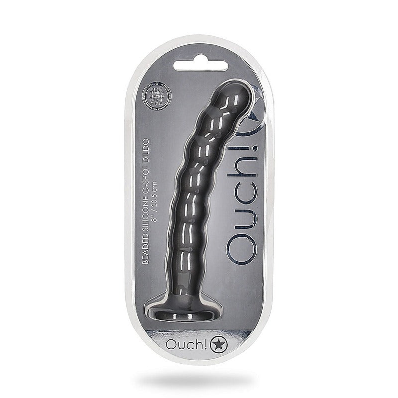 Shots Toys Suction Base Beaded G-Spot Dildo 20.5 cm - Non-Realistic Dildos