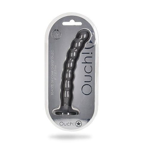 Shots Toys Suction Base Beaded G-Spot Dildo 20.5 cm - Non-Realistic Dildos