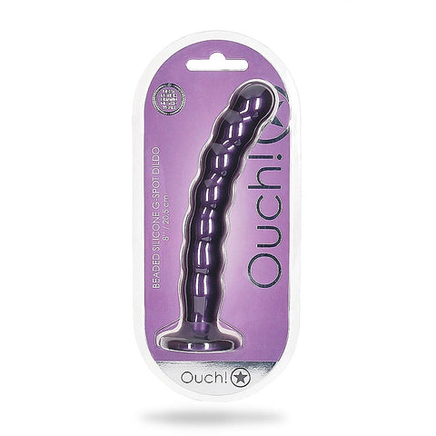 Shots Toys Suction Base Beaded G-Spot Dildo 20.5 cm - Non-Realistic Dildos