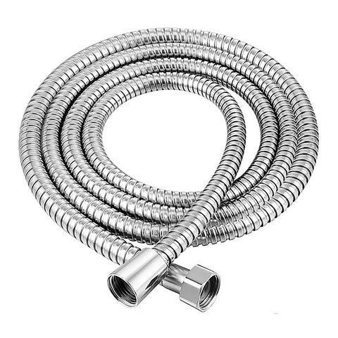 BDStyle Stainless Steel Kink Free Shower Hose Silver - Enemas and Douches